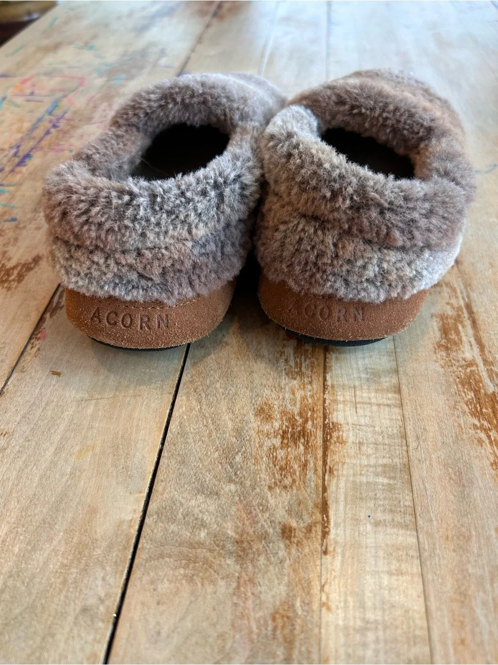 Kids Acorn Slipper, Size 1-2